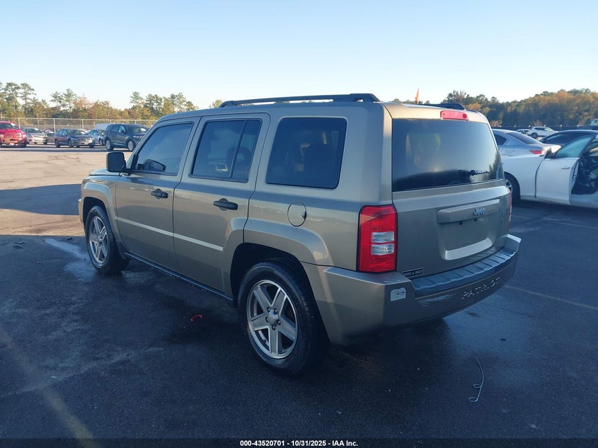 1J8FT28W18D642763 2008 JEEP LIBERTY (PATRIOT) photo no. 3