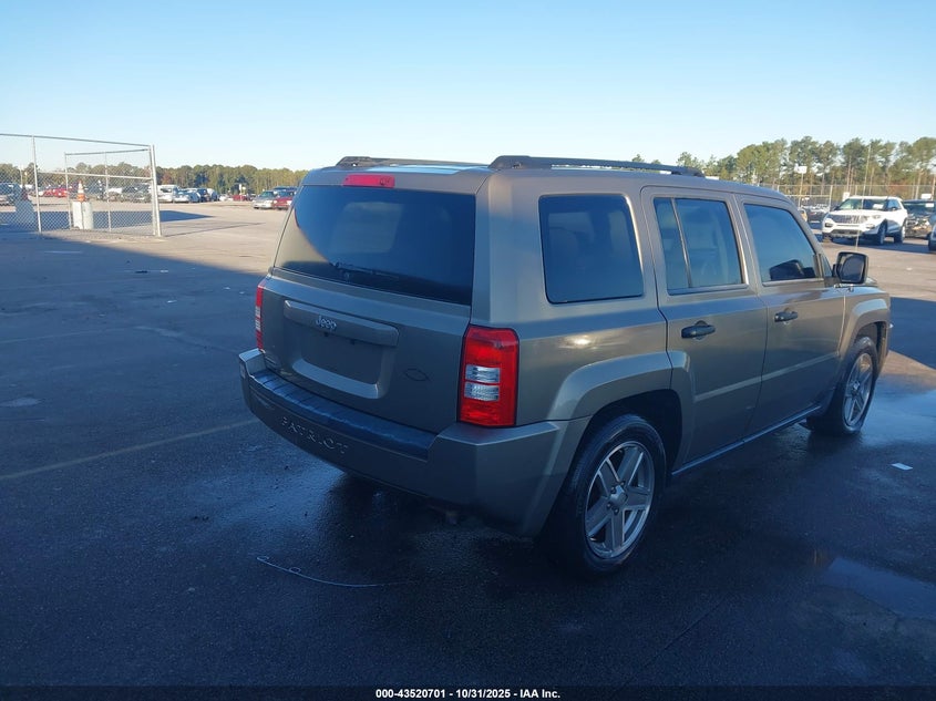 1J8FT28W18D642763 2008 JEEP LIBERTY (PATRIOT) photo no. 4