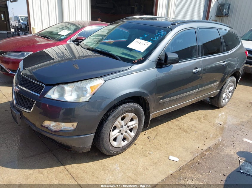 Vin: 1gnkrfed4bj119638, lot: 44015731, chevrolet traverse ls 20112