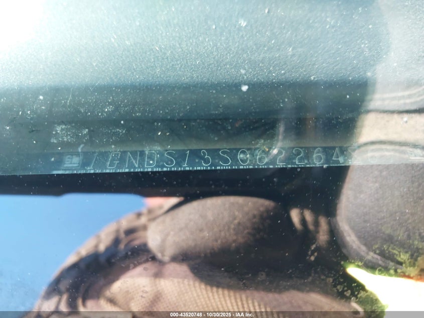 2006 Chevrolet Trailblazer Ls VIN: 1GNDS13S062264869 Lot: 43520748