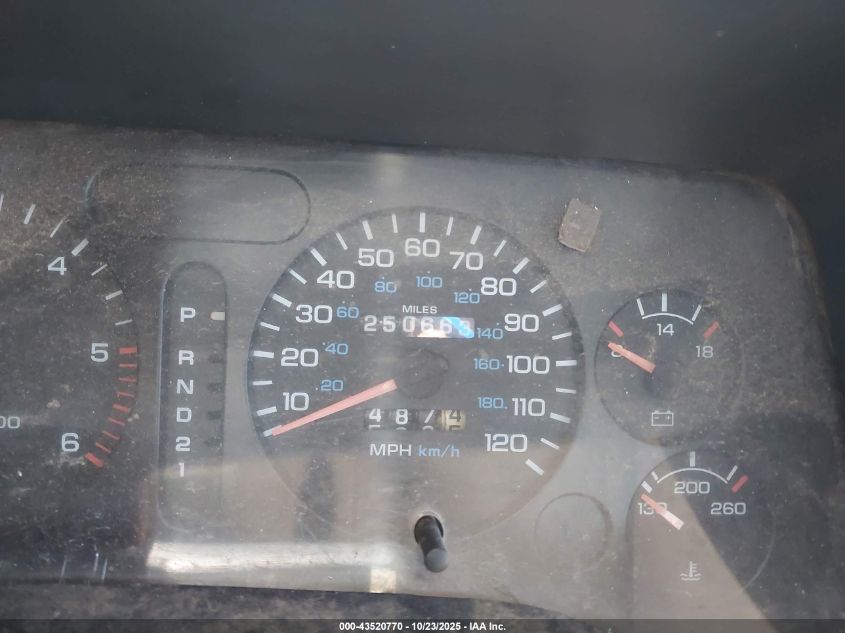 1997 Dodge Ram 1500 St VIN: 3B7HF13Y5VG803124 Lot: 43520770