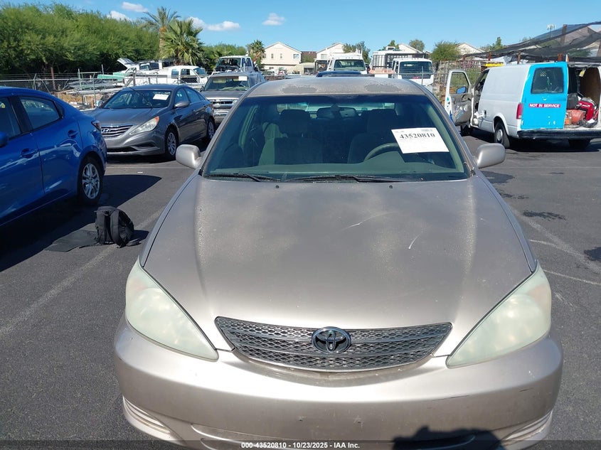 4T1BE32K22U097087 2002 TOYOTA CAMRY photo no. 11