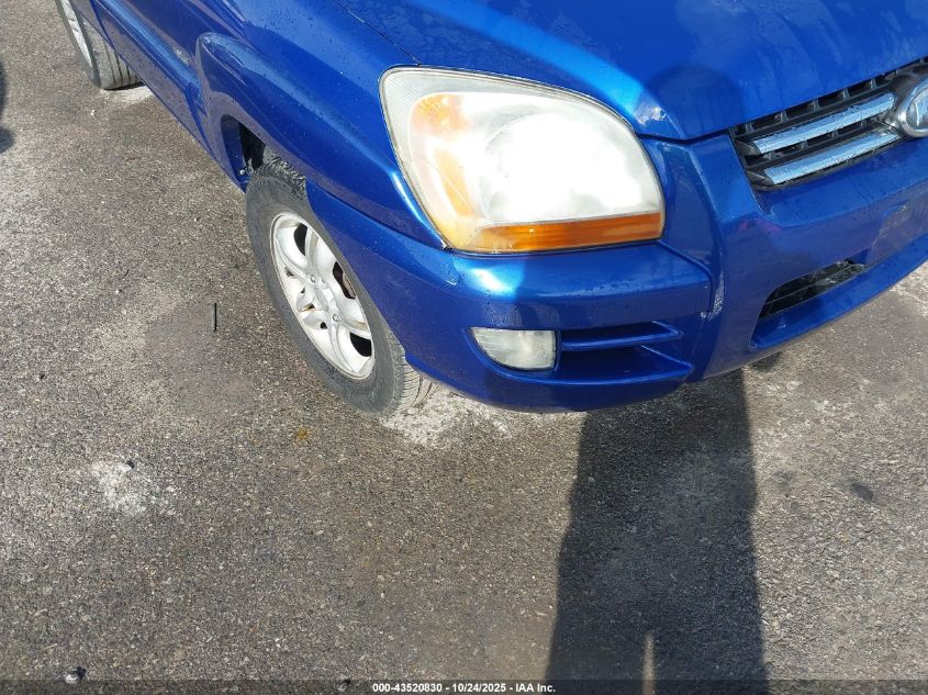 2007 Kia Sportage Ex V6 VIN: KNDJE723077438993 Lot: 43520830