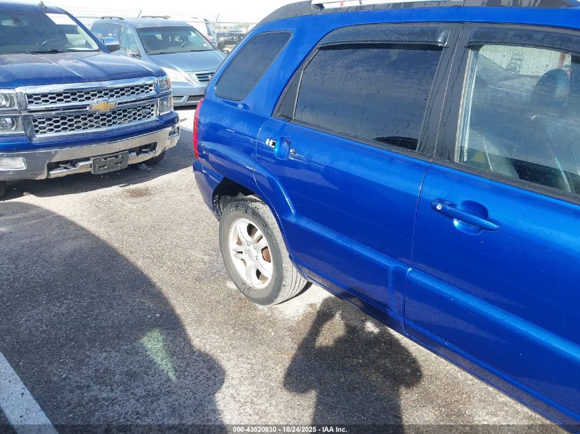 2007 Kia Sportage Ex V6 VIN: KNDJE723077438993 Lot: 43520830