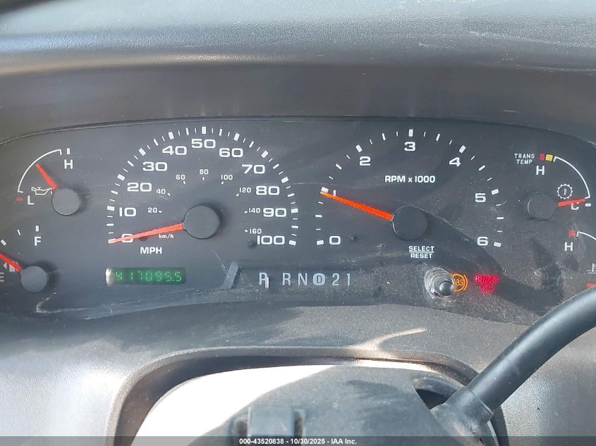 2002 Ford F-250 Lariat/Xl/Xlt VIN: 1FTNW20LX2EB86338 Lot: 43520838