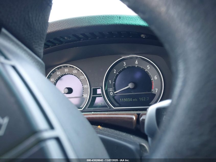 2007 BMW 750I VIN: WBAHL83517DT10254 Lot: 43520840