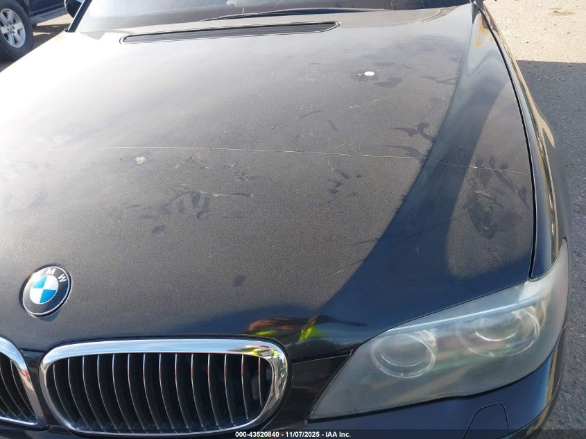 2007 BMW 750I VIN: WBAHL83517DT10254 Lot: 43520840
