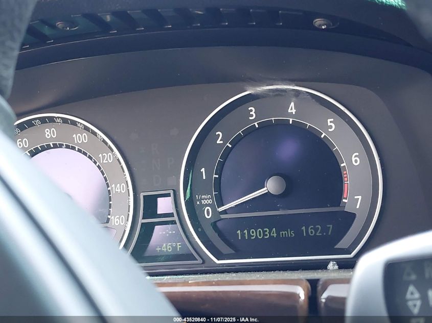 2007 BMW 750I VIN: WBAHL83517DT10254 Lot: 43520840