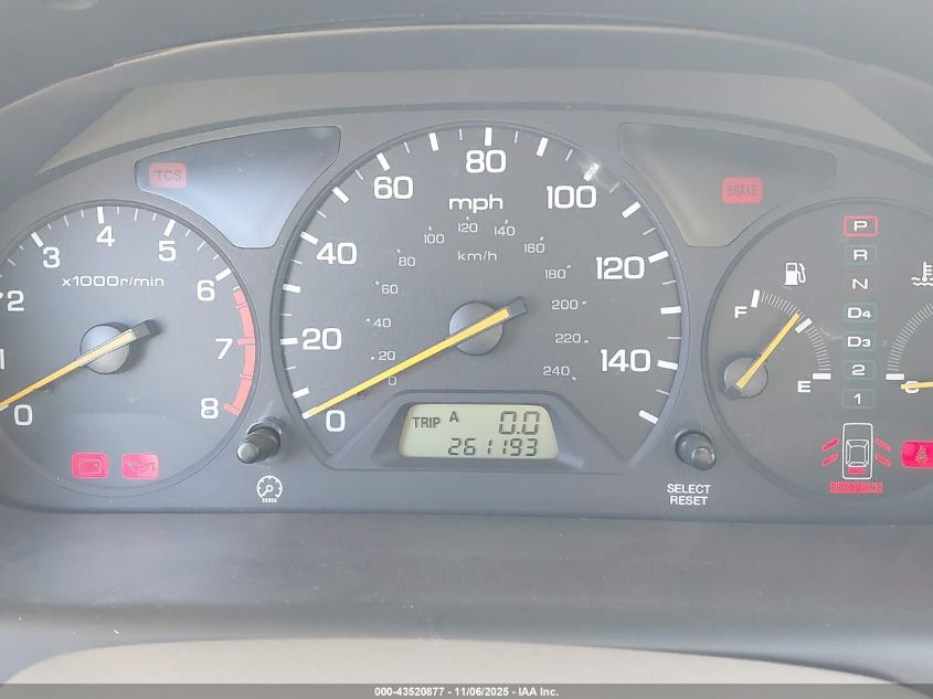 2002 Honda Accord 3.0 Ex VIN: 1HGCG16552A051073 Lot: 43520877