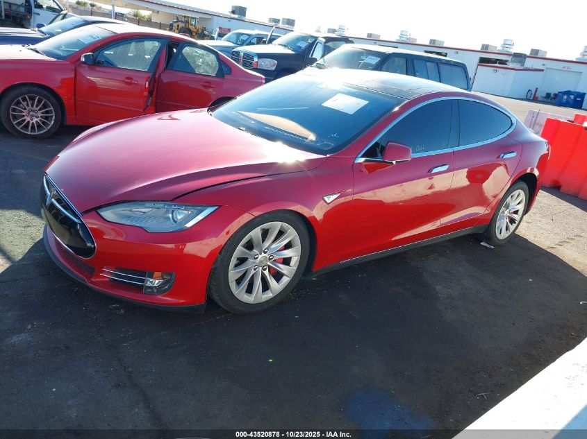 2015 Tesla Model S 70D/85D/P85D VIN: 5YJSA1H29FFP80060 Lot: 43520878
