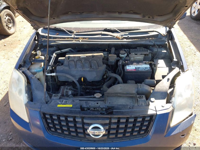 2008 Nissan Sentra 2.0 VIN: 3N1AB61E58L662525 Lot: 43520905