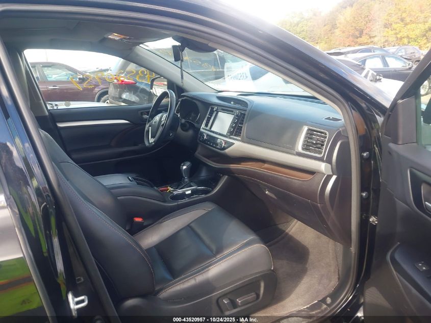 2018 TOYOTA HIGHLANDER XLE 5TDJZRFH3JS914155