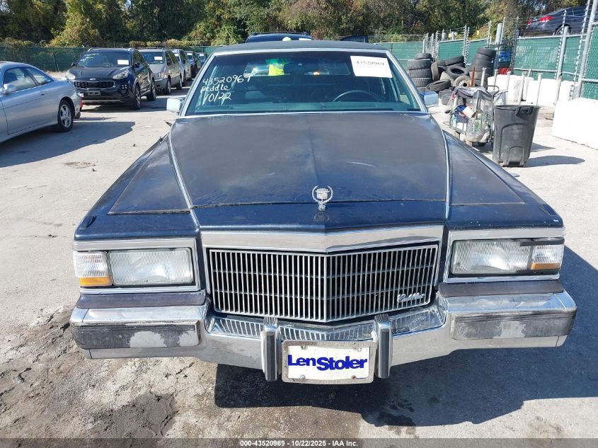 1992 Cadillac Brougham VIN: 1G6DW54E2NR701616 Lot: 43520969
