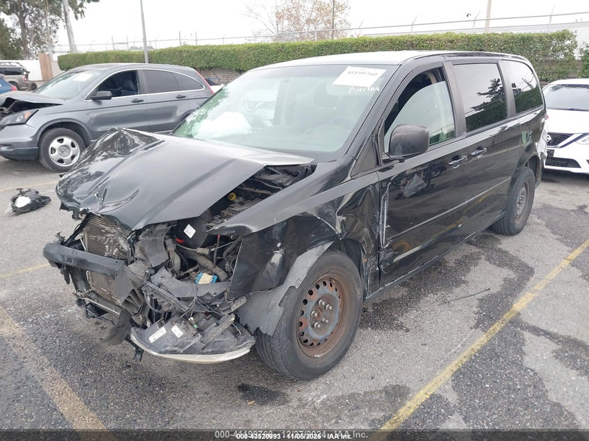 2C4RDGBG3CR330076 2012 DODGE CARAVAN photo no. 2