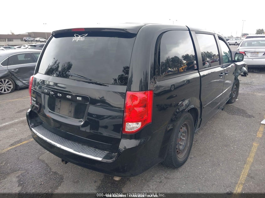 2C4RDGBG3CR330076 2012 DODGE CARAVAN photo no. 4