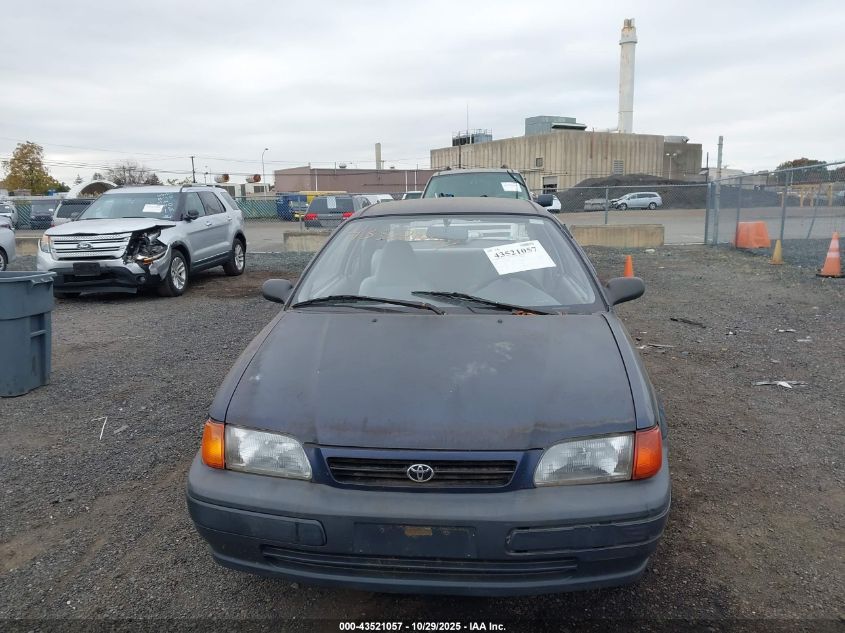 1996 Toyota Tercel Std/Dx VIN: JT2AC52L1T0124324 Lot: 43521057