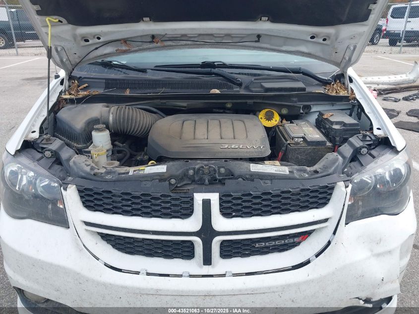 2018 Dodge Grand Caravan Gt VIN: 2C4RDGEG7JR249185 Lot: 43521063