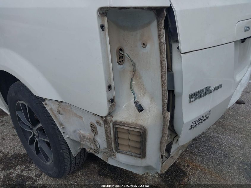 2018 Dodge Grand Caravan Gt VIN: 2C4RDGEG7JR249185 Lot: 43521063