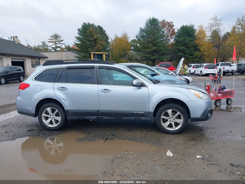 2014 SUBARU OUTBACK 2.5I LIMITED 4S4BRCLCXE3255990