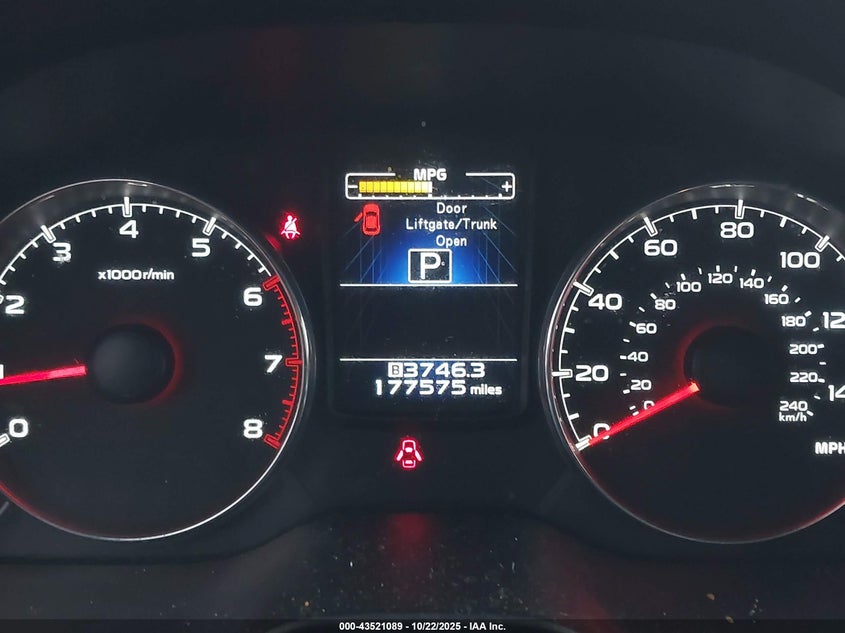 2014 SUBARU OUTBACK 2.5I LIMITED 4S4BRCLCXE3255990