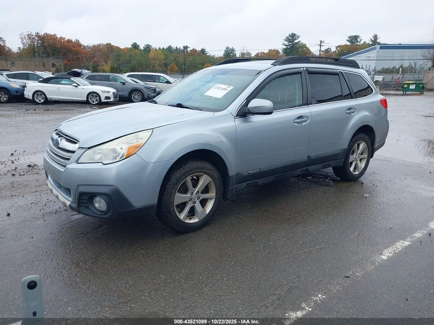 2014 SUBARU OUTBACK 2.5I LIMITED 4S4BRCLCXE3255990