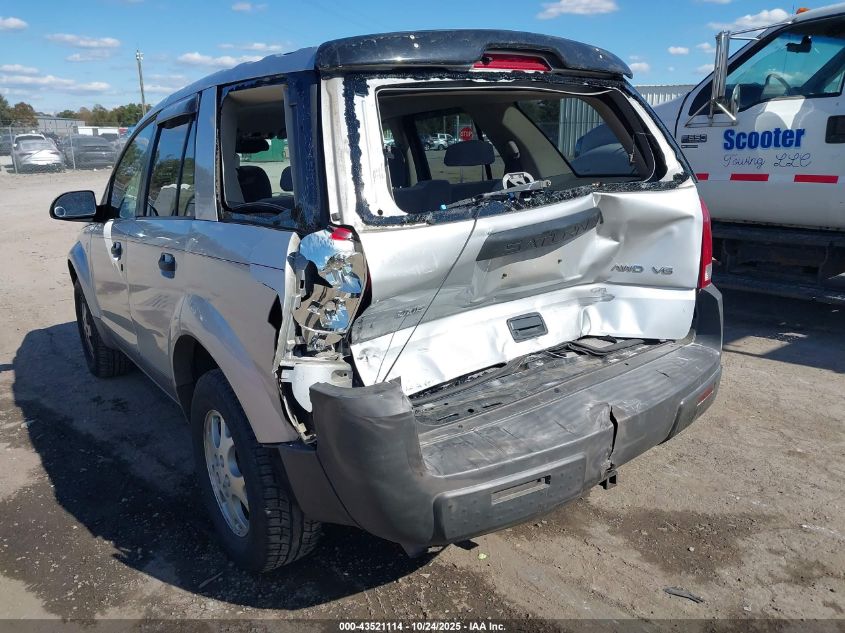 2003 Saturn Vue V6 VIN: 5GZCZ63B03S867151 Lot: 43521114