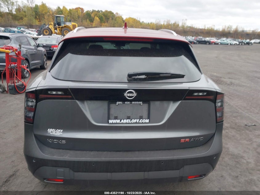 2025 NISSAN KICKS SR INTELLIGENT AWD 3N8AP6DD1SL360338