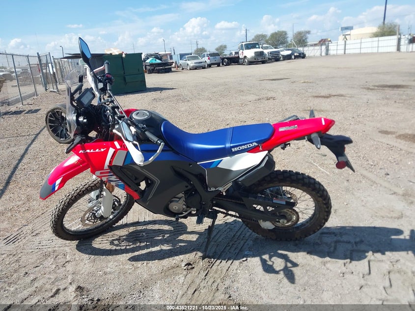 2025 Honda Crf300 Lra VIN: MLHND1640S5400363 Lot: 43521221