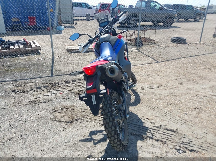 2025 Honda Crf300 Lra VIN: MLHND1640S5400363 Lot: 43521221