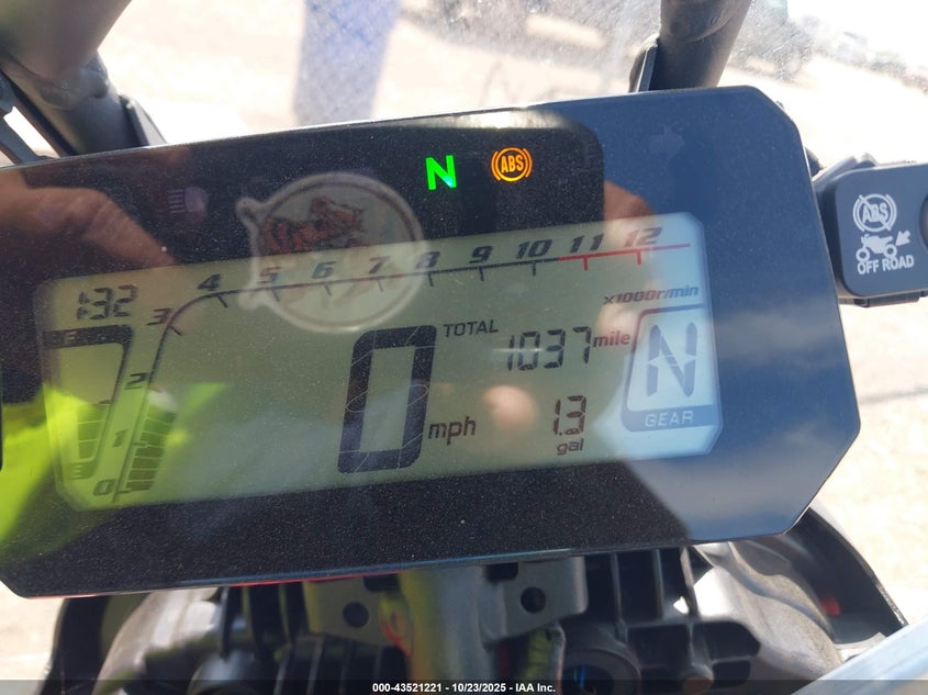 2025 Honda Crf300 Lra VIN: MLHND1640S5400363 Lot: 43521221