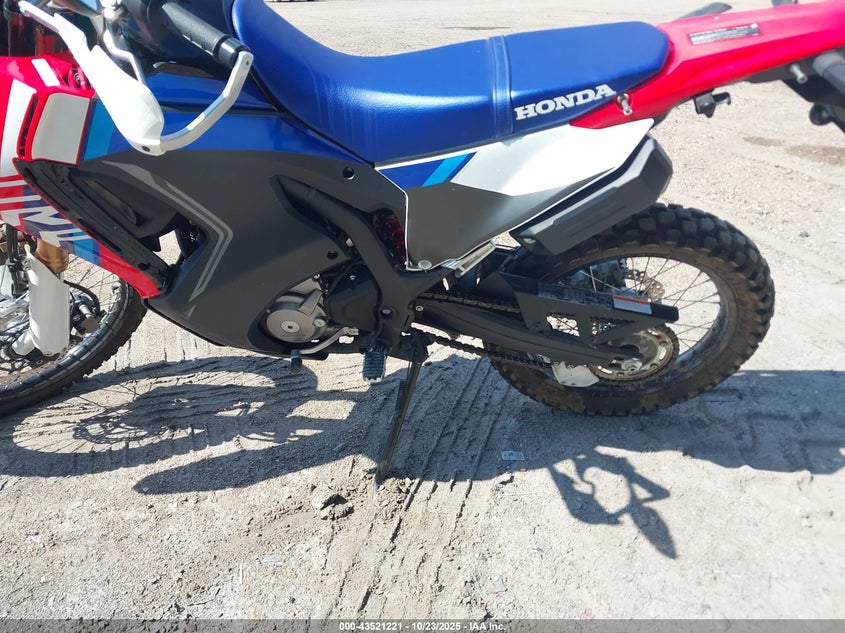 2025 Honda Crf300 Lra VIN: MLHND1640S5400363 Lot: 43521221