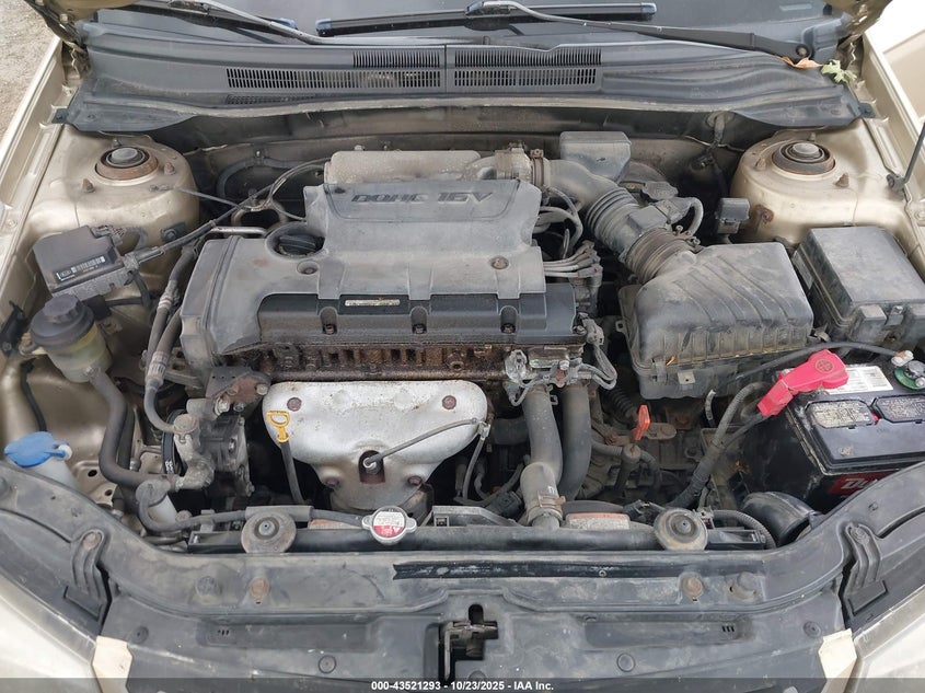 2009 Kia Spectra Ex VIN: KNAFE221095657231 Lot: 43521293