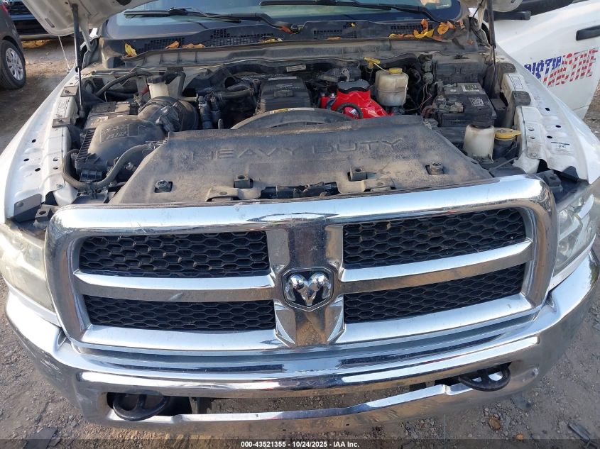 2018 Ram 3500 Tradesman 4X4 8' Box VIN: 3C63RRGL1JG392515 Lot: 43521355