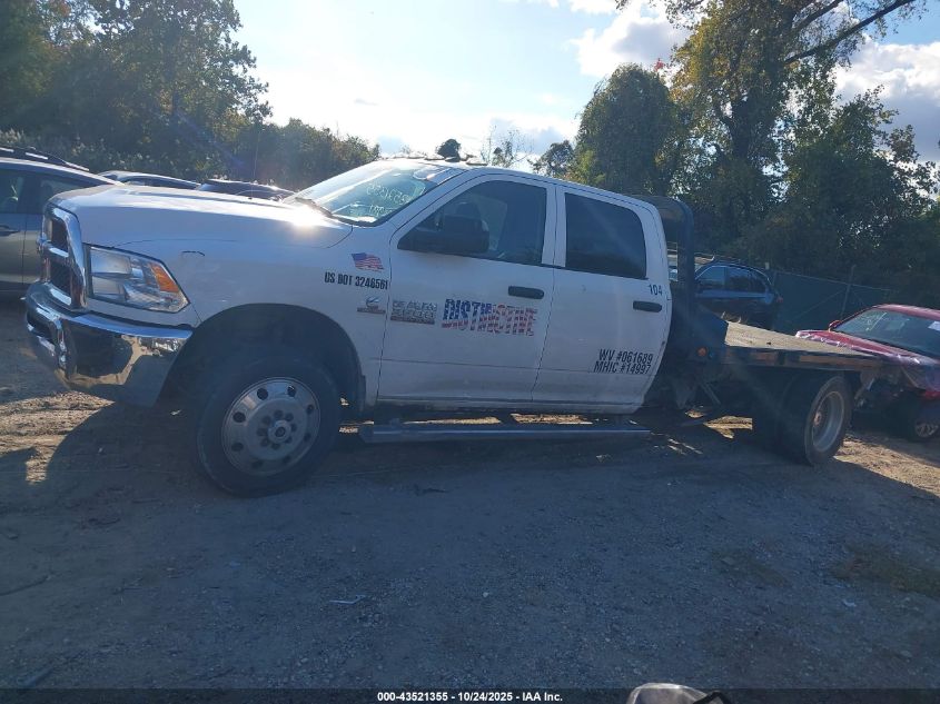 2018 Ram 3500 Tradesman 4X4 8' Box VIN: 3C63RRGL1JG392515 Lot: 43521355