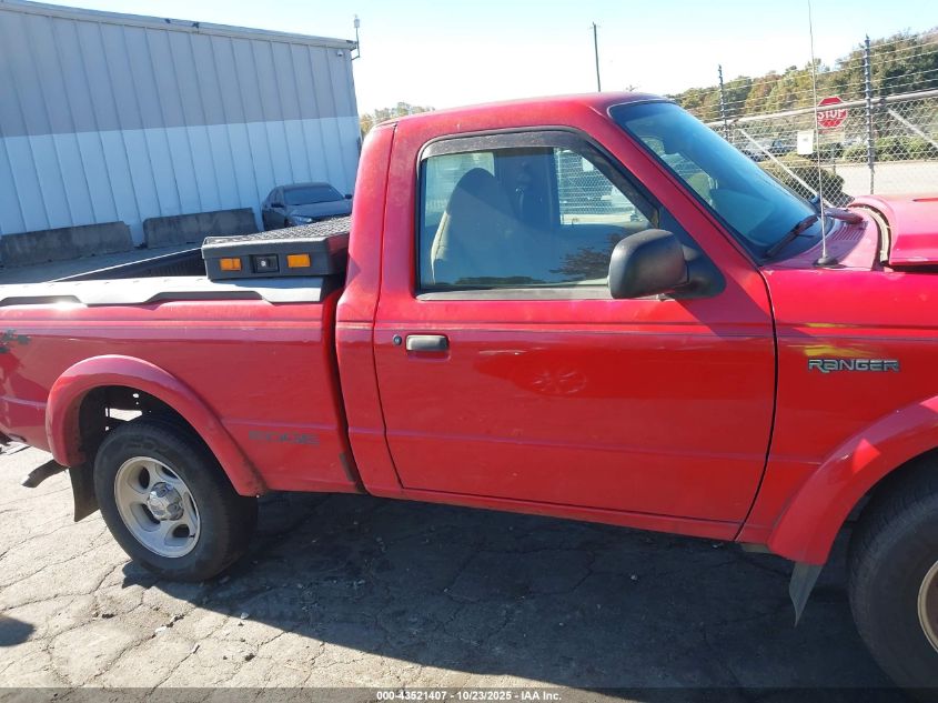 2002 Ford Ranger Edge VIN: 1FTYR11U62PB15096 Lot: 43521407