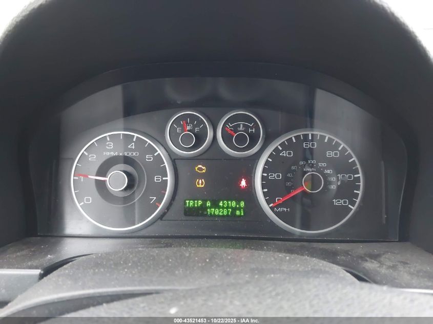 2009 Ford Fusion Se VIN: 3FAHP07Z09R106695 Lot: 43521453