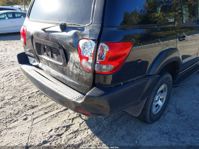 2007 Toyota Sequoia Sr5 V8 VIN: 5TDZT34A57S286969 Lot: 43521459