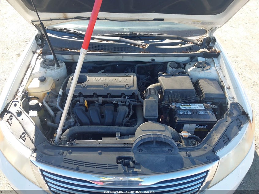 2009 Kia Optima Lx VIN: KNAGE228295367607 Lot: 43521497