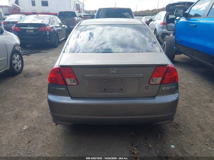 JHMES96695S014912 2005 HONDA CIVIC photo no. 16