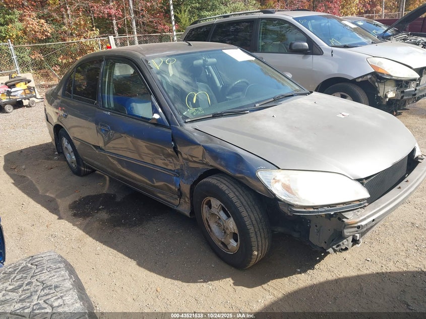 JHMES96695S014912 2005 Honda Civic Hybrid auction photo 1
