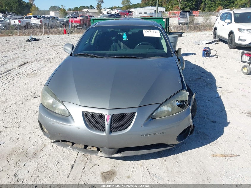2008 Pontiac Grand Prix VIN: 2G2WP552981184145 Lot: 43521545