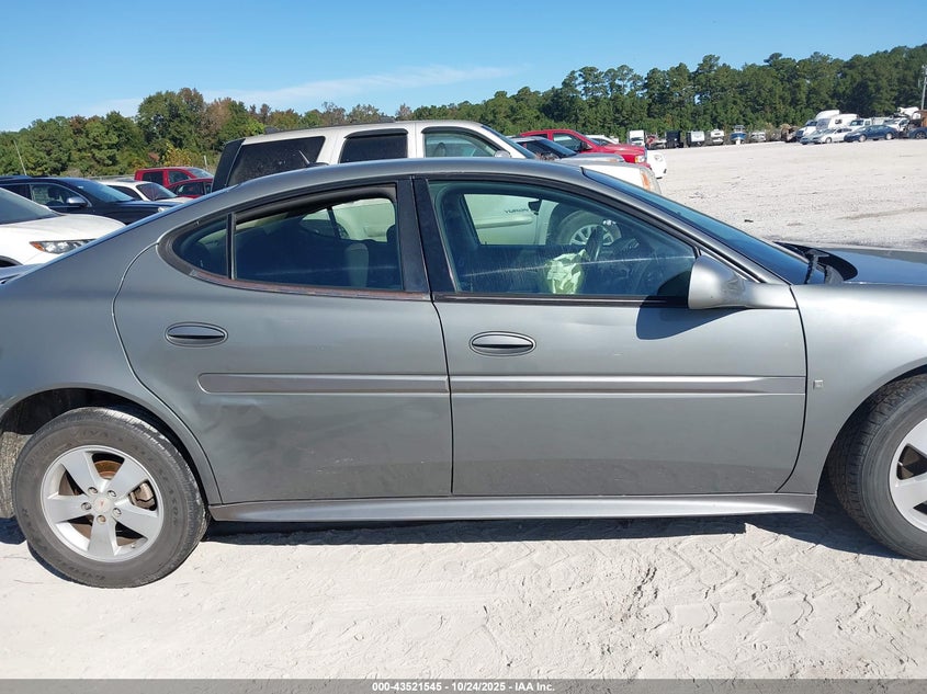 2008 Pontiac Grand Prix VIN: 2G2WP552981184145 Lot: 43521545