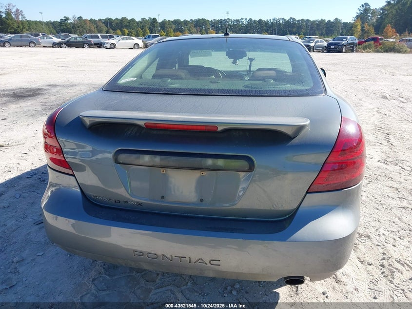 2008 Pontiac Grand Prix VIN: 2G2WP552981184145 Lot: 43521545