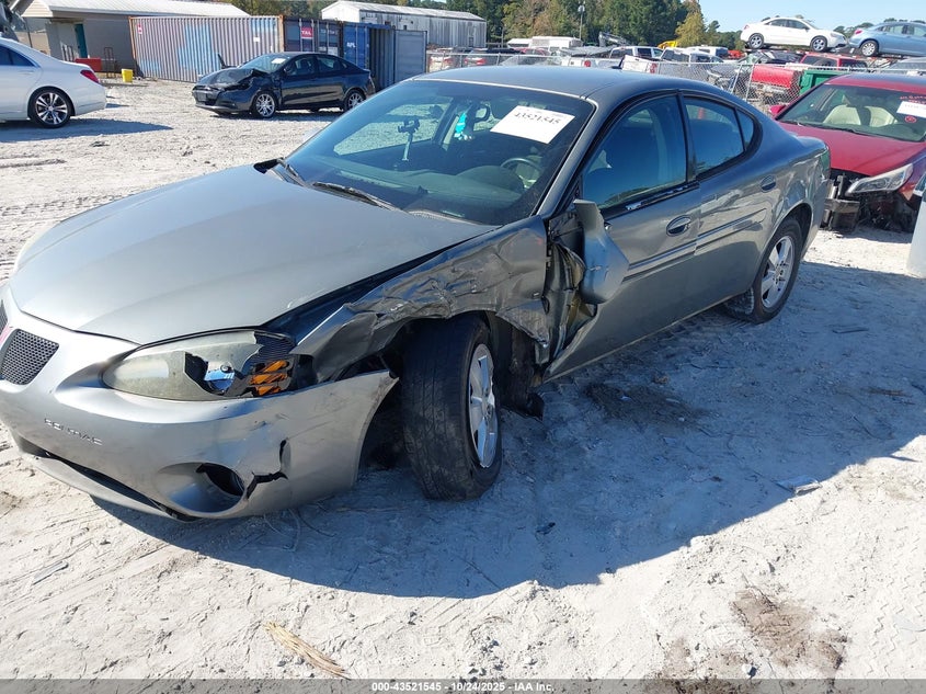 2008 Pontiac Grand Prix VIN: 2G2WP552981184145 Lot: 43521545