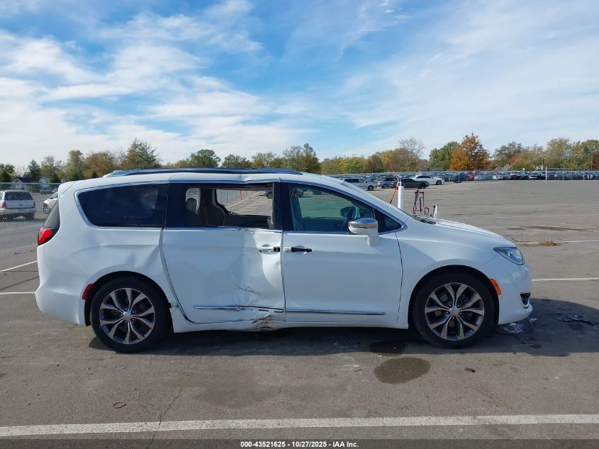 2018 Chrysler Pacifica Limited VIN: 2C4RC1GG5JR117703 Lot: 43521625