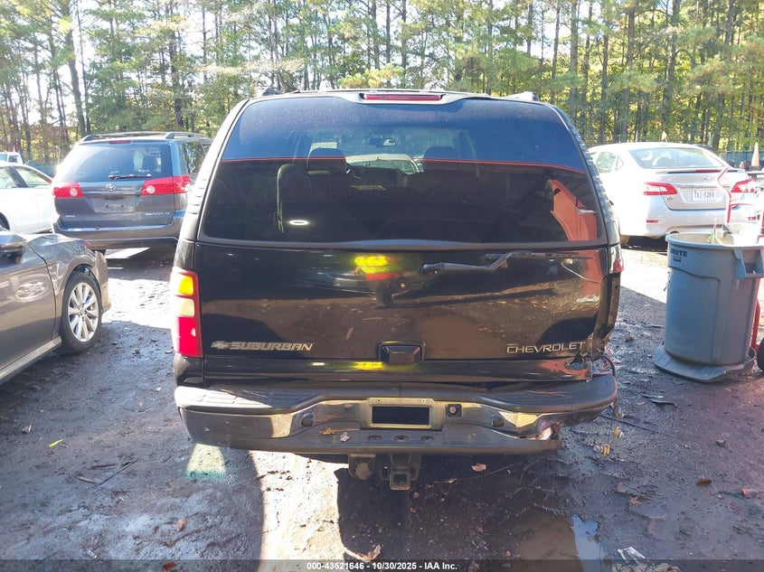 2002 Chevrolet Suburban 1500 Lt VIN: 3GNFK16Z92G358932 Lot: 43521646