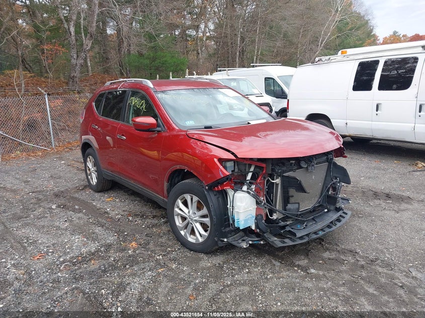 2016 NISSAN ROGUE SV - KNMAT2MV8GP641511