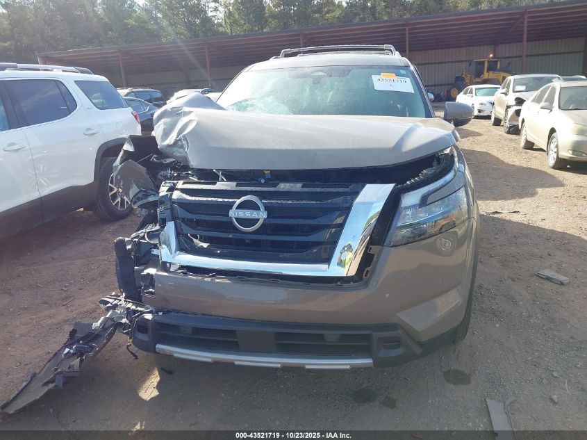 2025 Nissan Pathfinder Platinum Fwd VIN: 5N1DR3DH7SC20055 Lot: 43521719