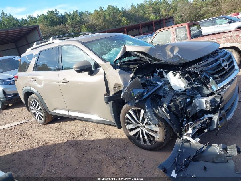 2025 Nissan Pathfinder Platinum Fwd VIN: 5N1DR3DH7SC20055 Lot: 43521719