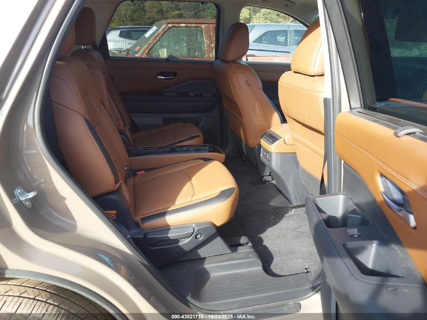 2025 Nissan Pathfinder Platinum Fwd VIN: 5N1DR3DH7SC20055 Lot: 43521719
